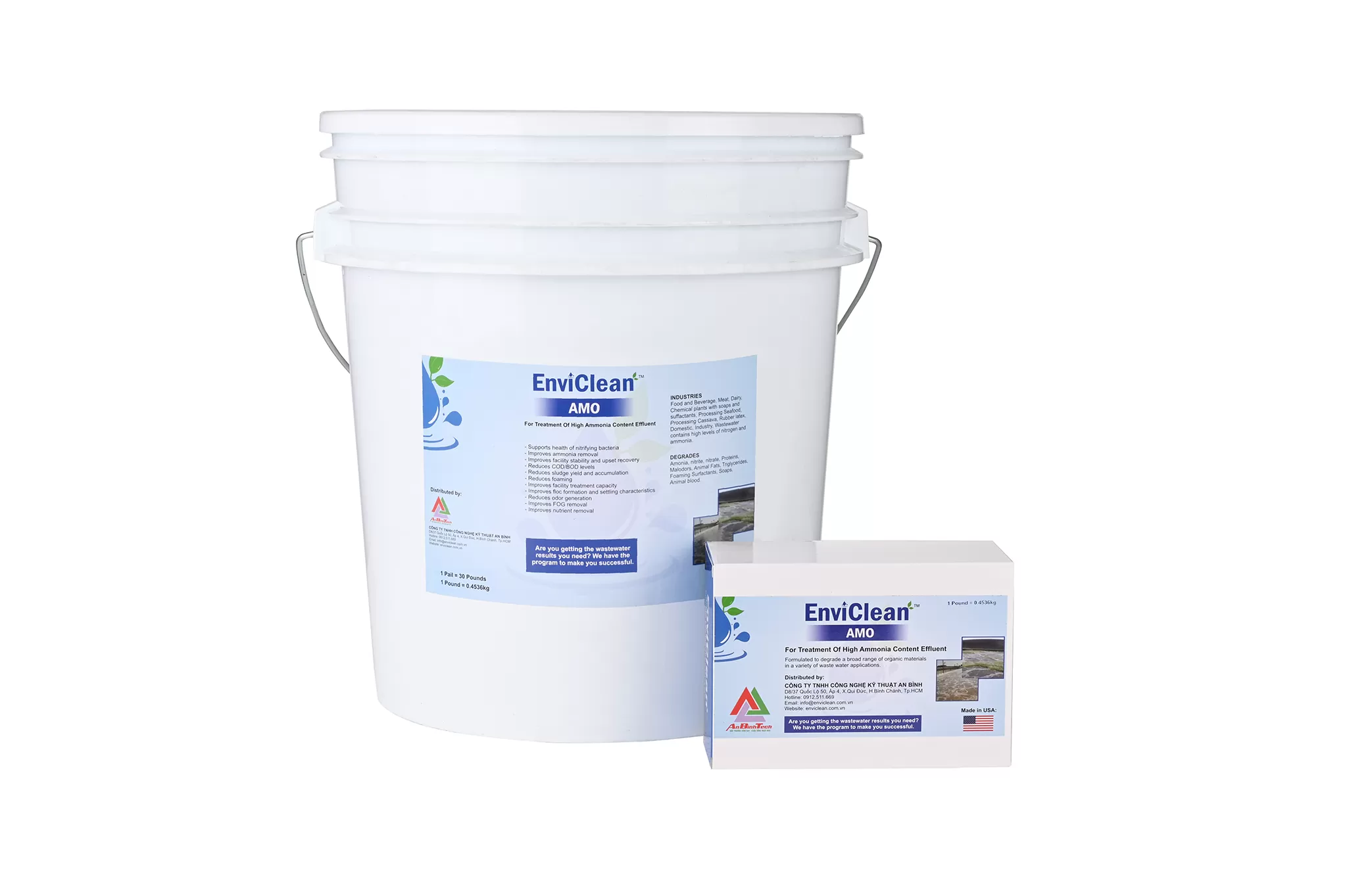 Men vi sinh xử lý Nito và amoni